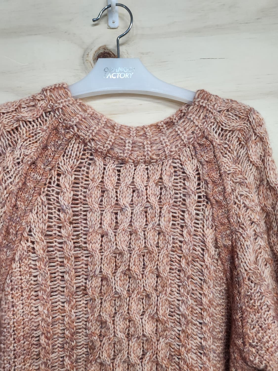 340) 한섬 시스템 꽈배기 니트 상품이미지2