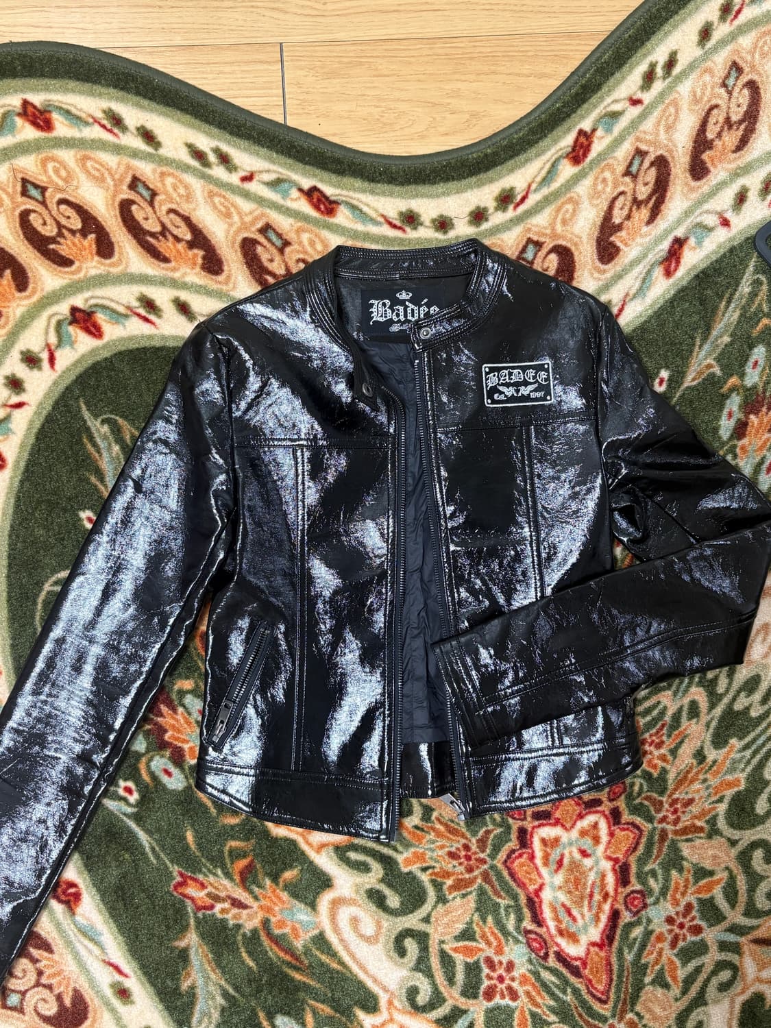 Badee leather jacket 상품이미지1