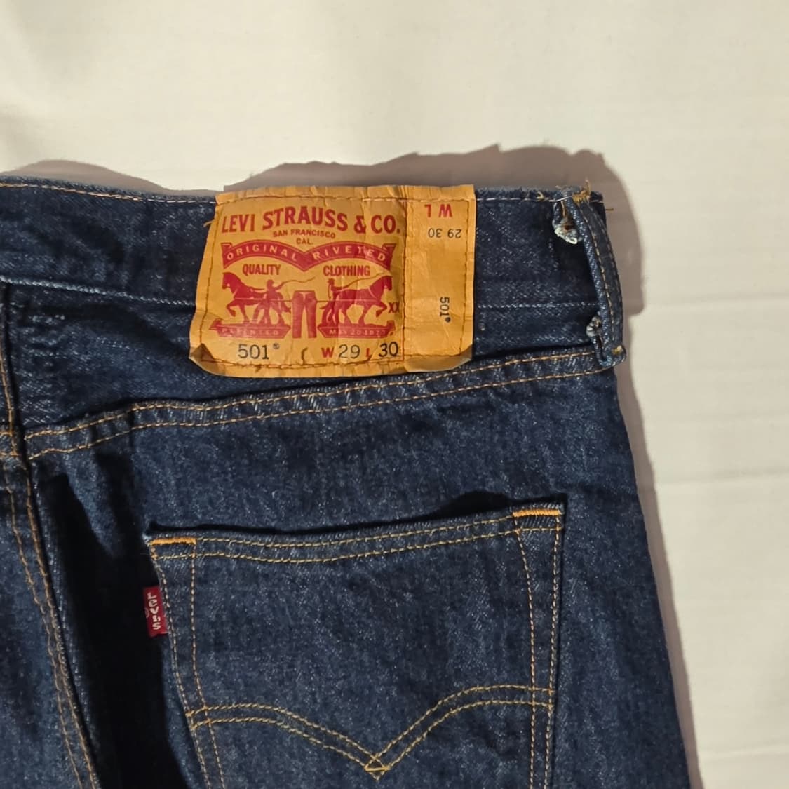 [W29L30]리바이스 LEVIS 501 데님팬츠 상품이미지6