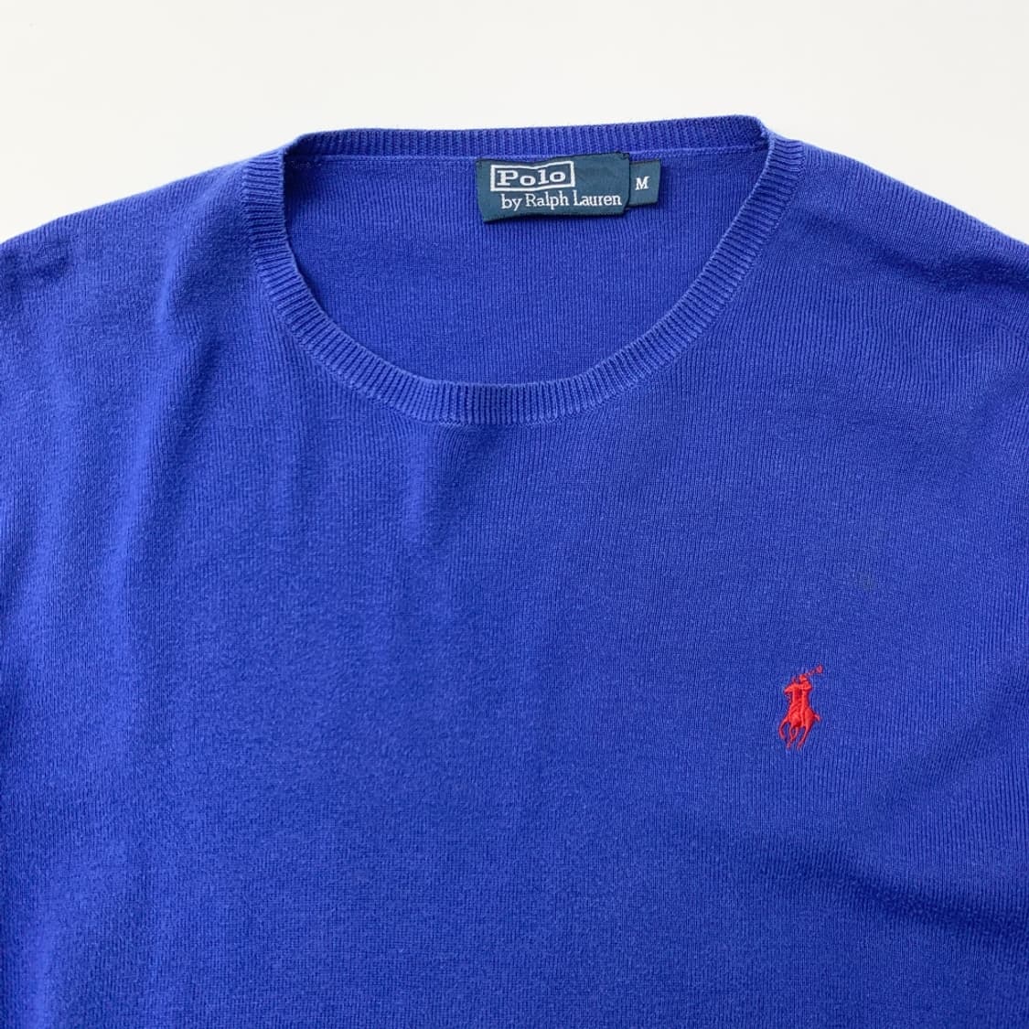 [M/정품] 폴로 랄프로렌 니트 블루 L1-0018 상품이미지3