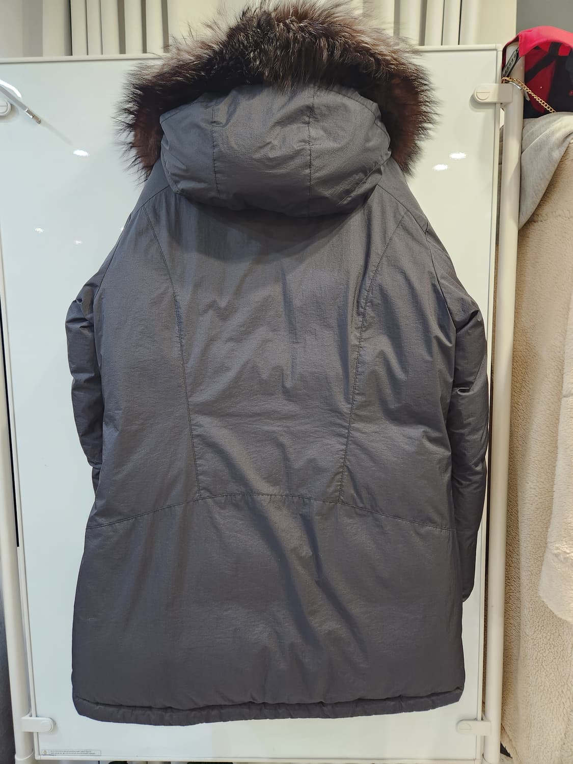 몽벨여성헤비롱구스다운 블랙 상품이미지6