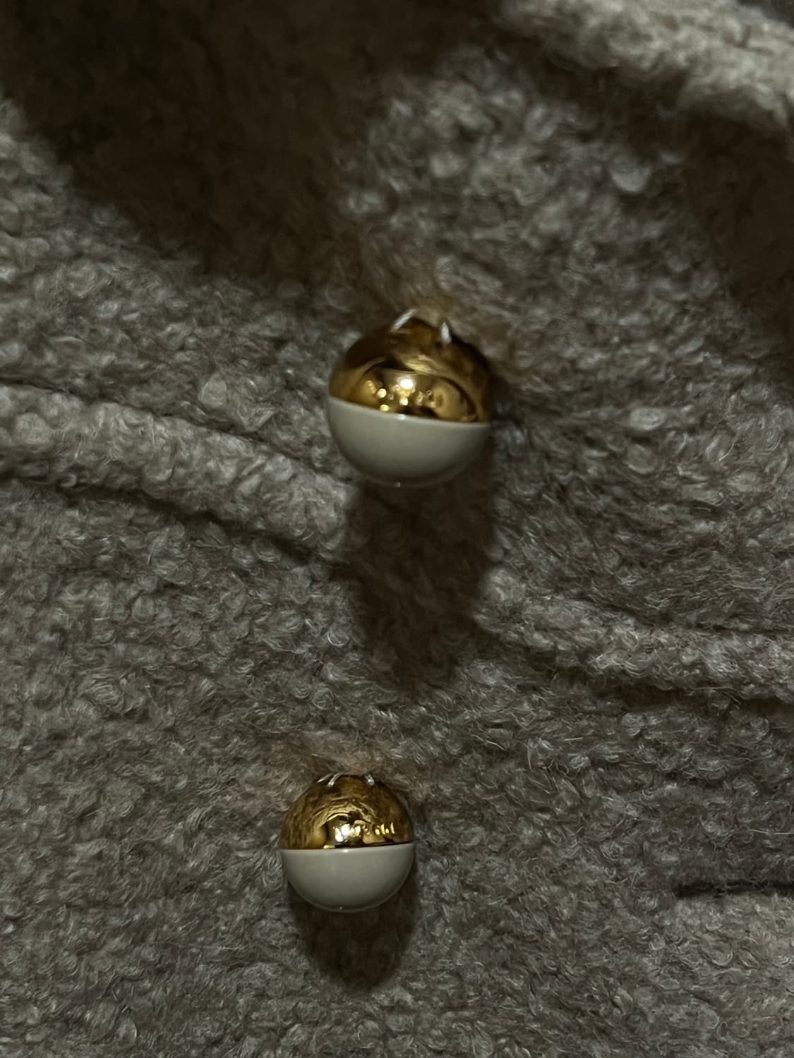 PRADA Beige VW/Mohair Coat 38 상품이미지5