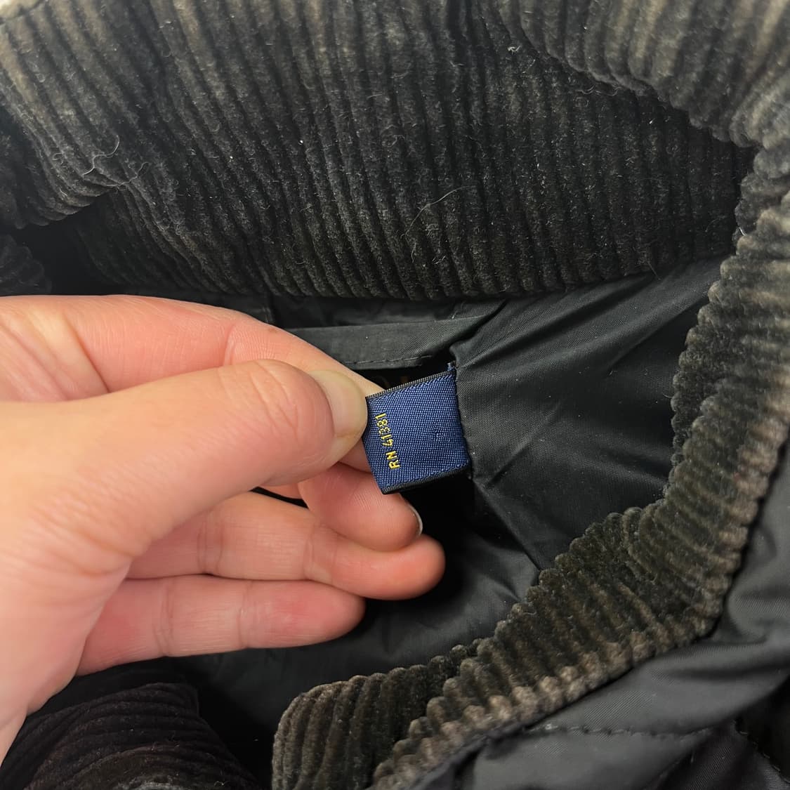 95 폴로랄프로렌 코듀로이 퀄팅 자켓 상품이미지3