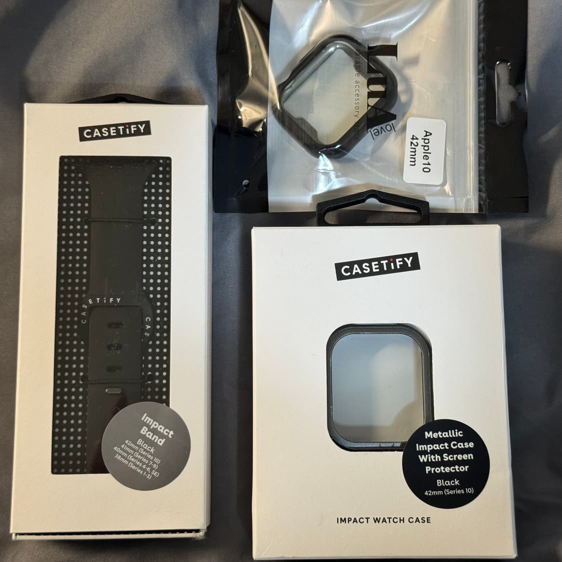 애플워치10 42mm 블랙  상품이미지7