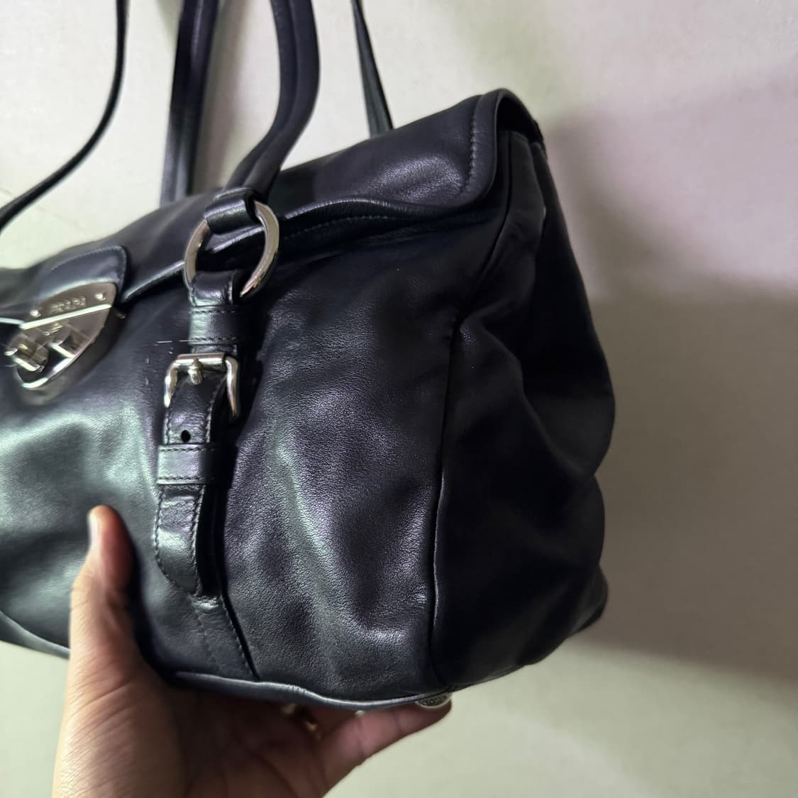 프라다 가죽 숄더&토트백 상품이미지3