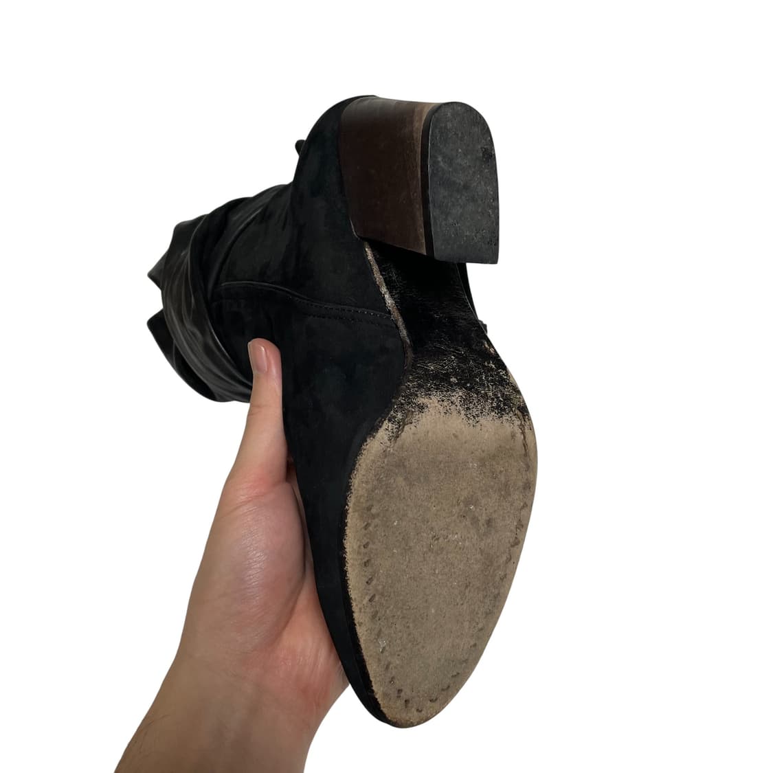 미하라 야스히로 드레이프 랩 부츠 상품이미지9