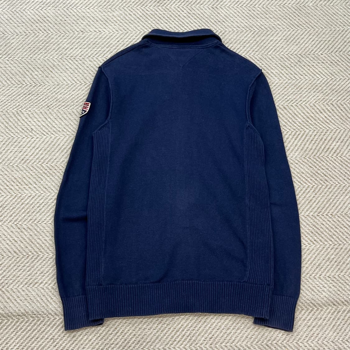타미힐피거 로고 니트 집업 r3284 상품이미지2