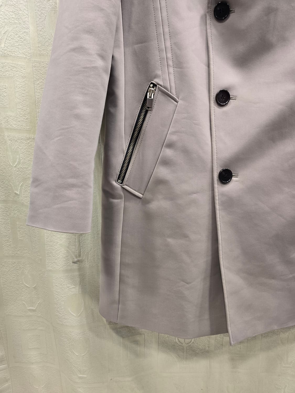 한섬 시스템 베이지색 남성 코트 95~100 상품이미지4