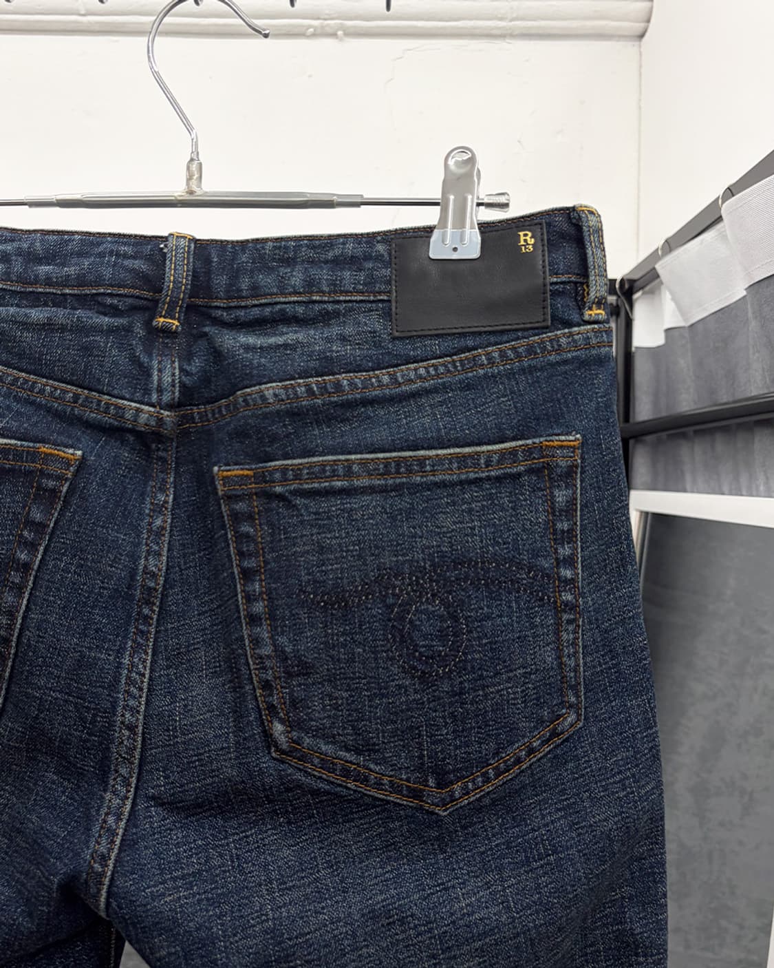 R13 킥 핏 진 상품이미지5