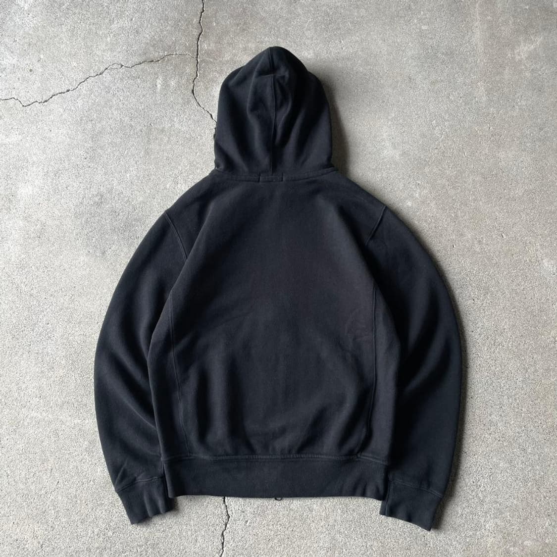 폴로 랄프 로렌 빅포니 골드 자수 체크 안감 투웨이 후드집업 블랙 상품이미지8