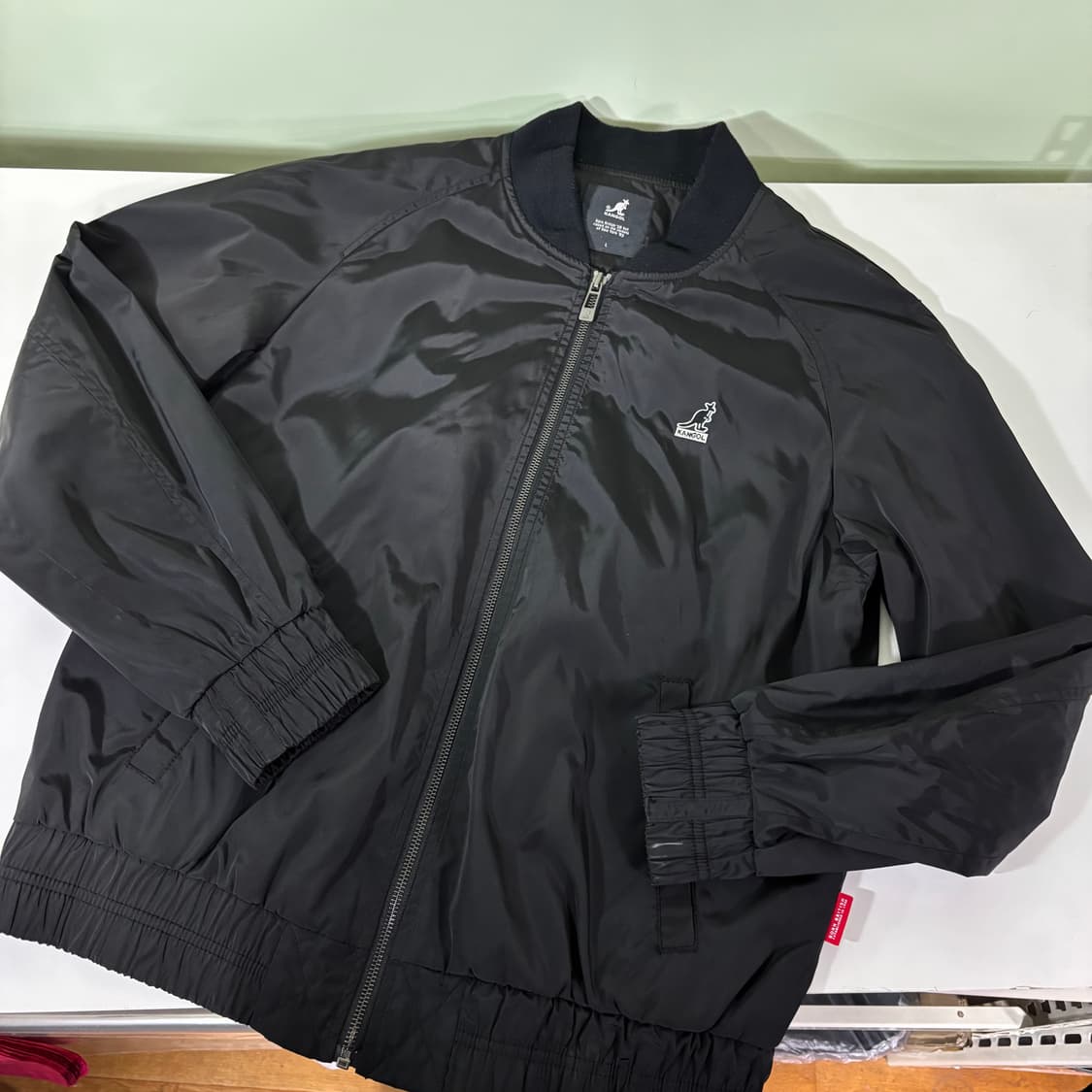 L 캉골 블랙 MA1 블루종 항공점퍼 상품이미지1