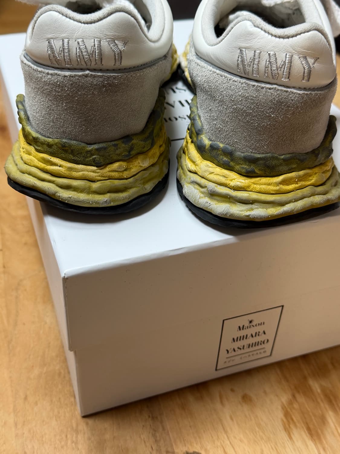 미하라야스히로 조지 OG솔 패널 스니커즈 상품이미지5