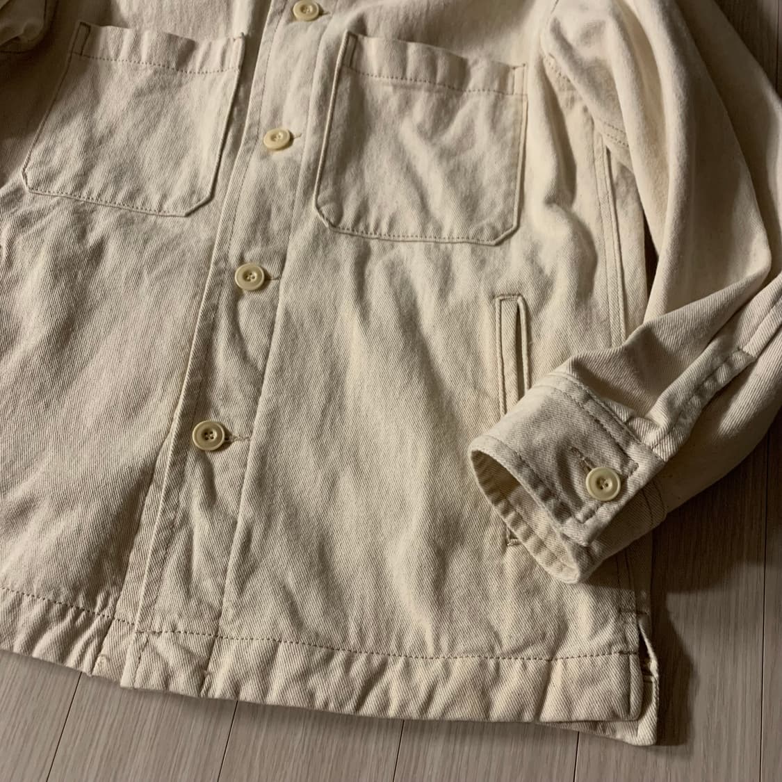 Epigram ecru jacket. 상품이미지3