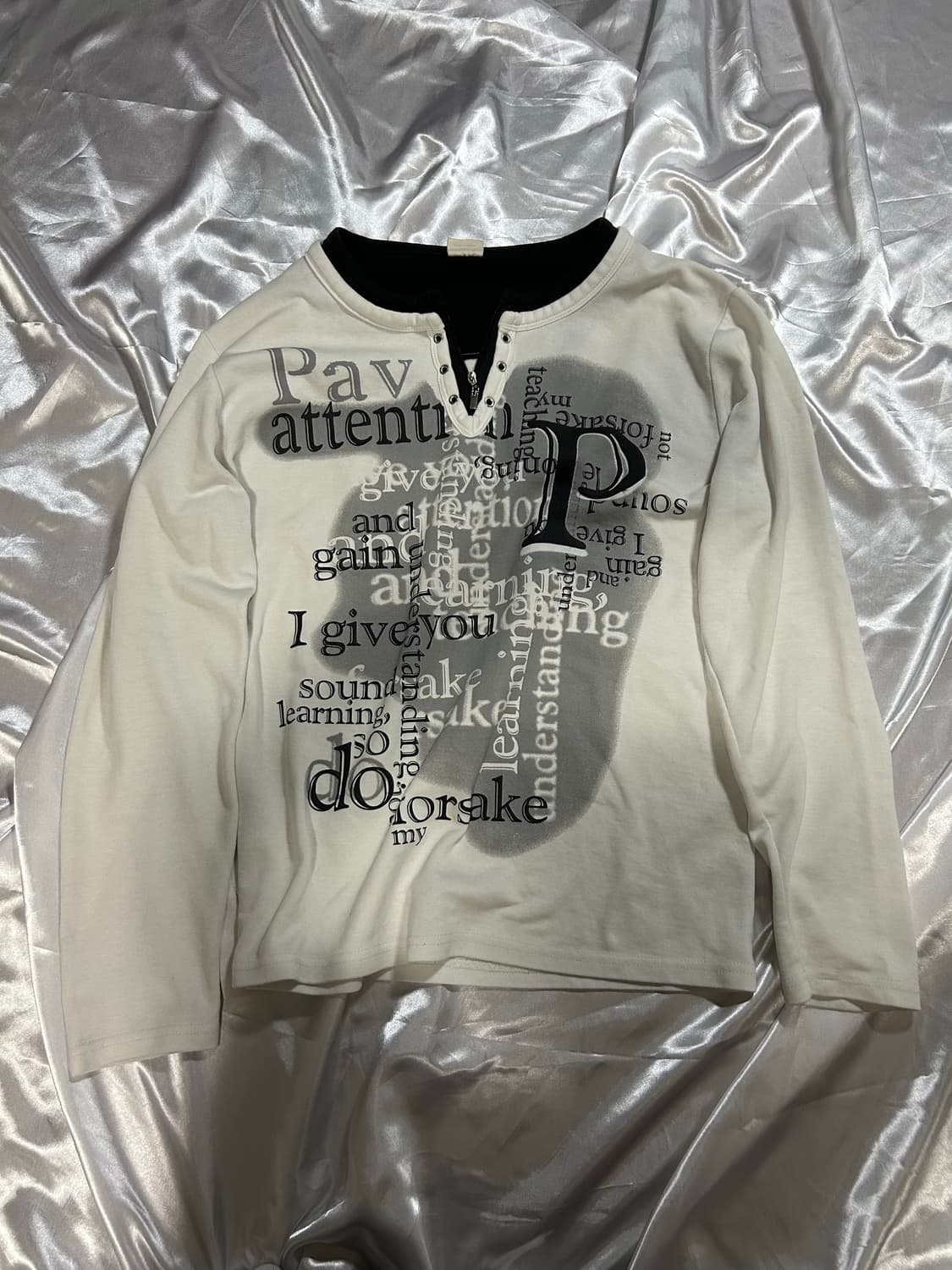 y2k layered long sleeve 상품이미지1