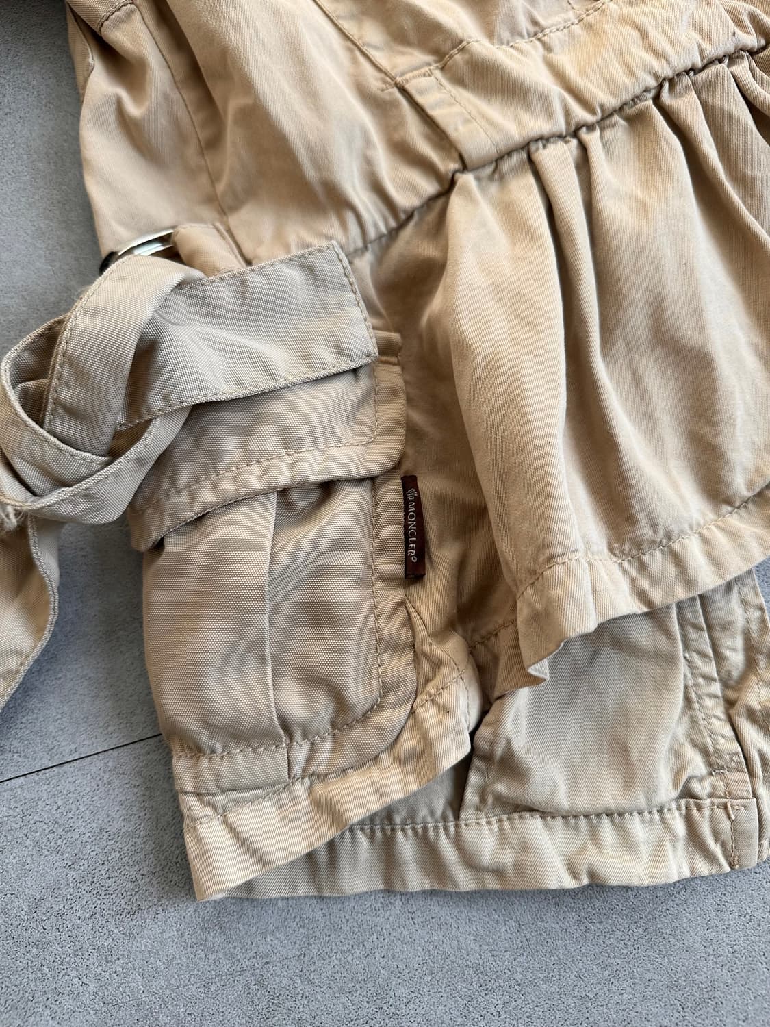 몽클레어 유틸리티 베이지 워크자켓 상품이미지7