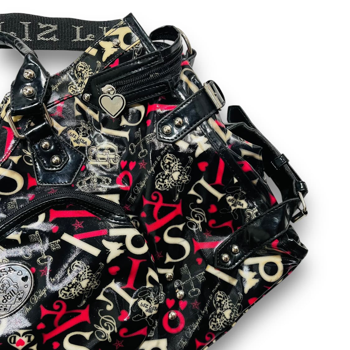 리즈 리사 돌 러블리 아트 글로시 보스턴 다용도 크로스백 상품이미지5