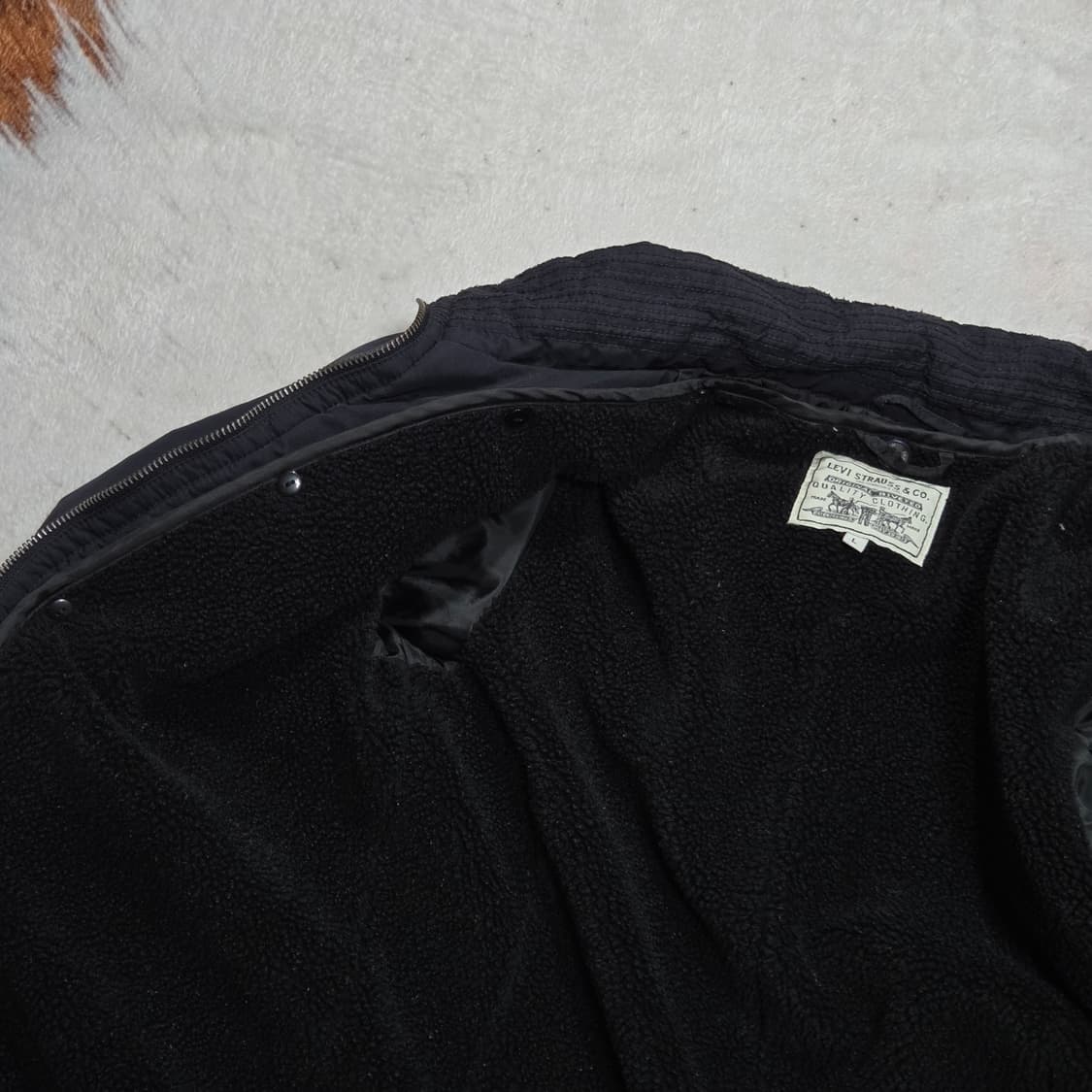 리바이스 투웨이 네이비 뽀글이 야상 필드 자켓 상품이미지8