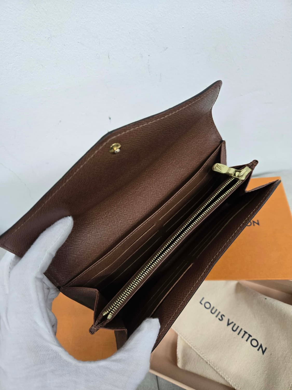 [보증서 정품] 루이비통 사라 장지갑 상품이미지2