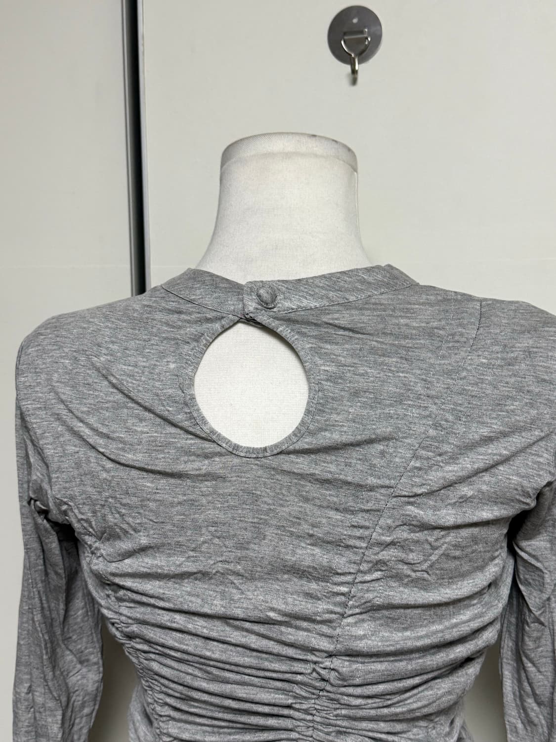 텍스처서울 셔링티셔츠 그레이 상품이미지4