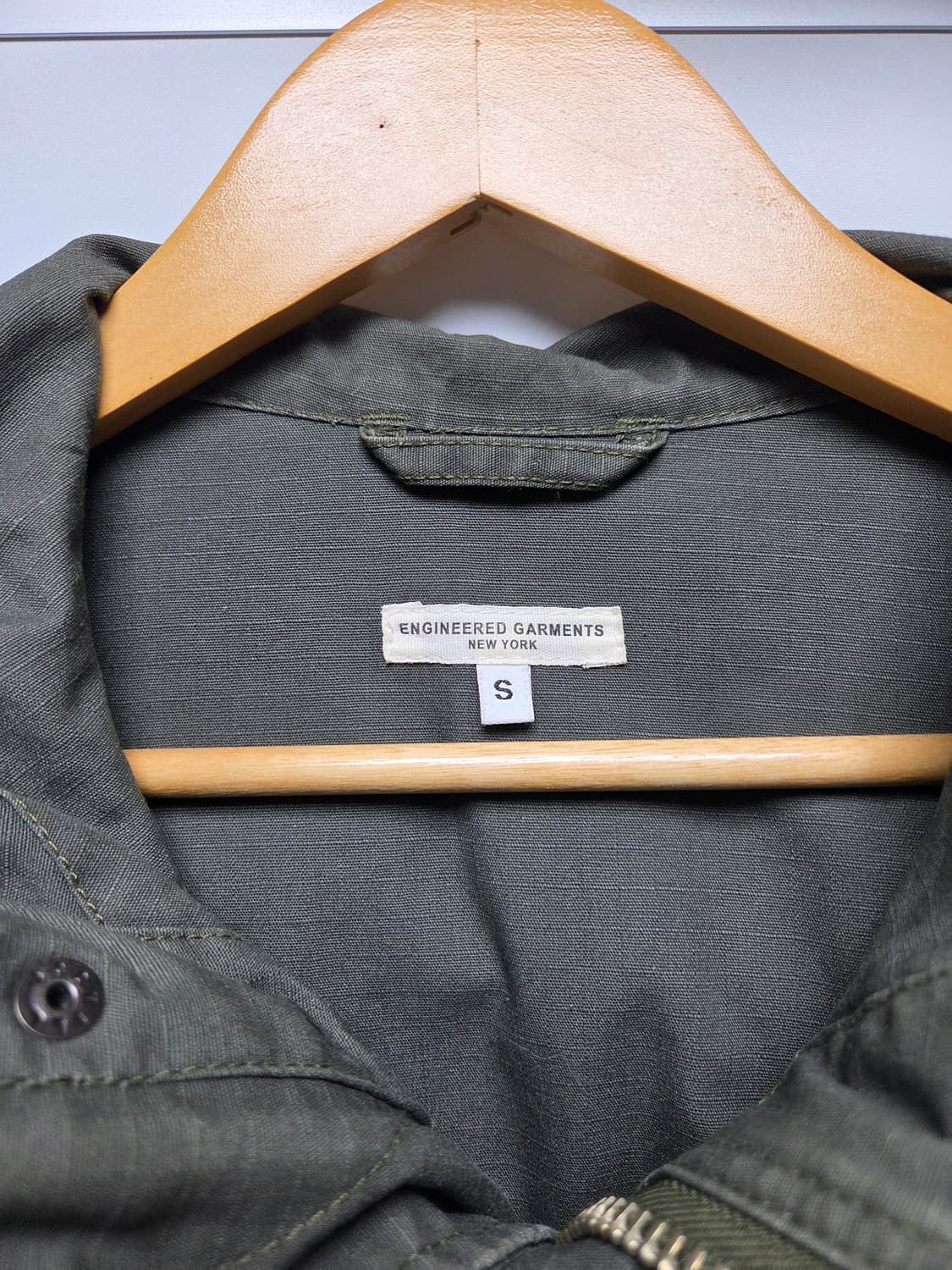 엔지니어드 가먼츠 필드파카 코튼 립스탑 S 상품이미지4