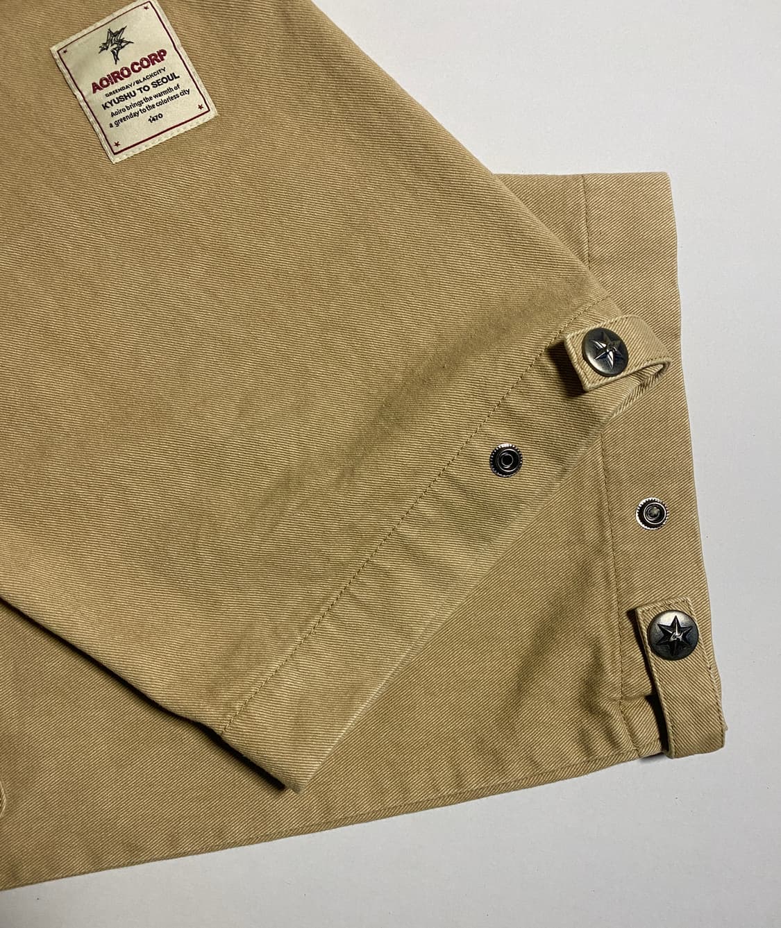 아오이로 히카리 스냅 M65 팬츠 탄 상품이미지2