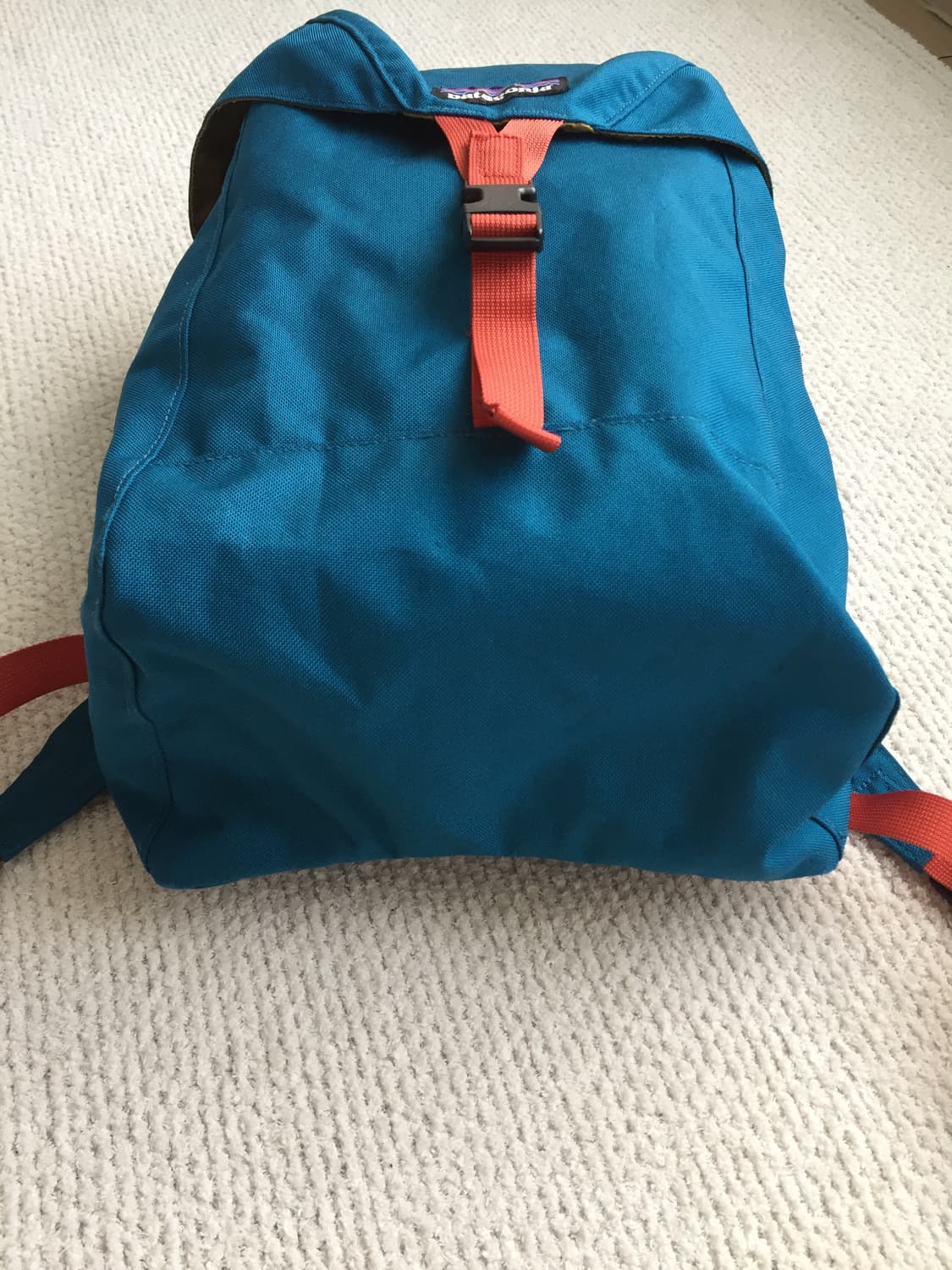 파타고니아 15L 백팩 청록 오렌지 상품이미지5