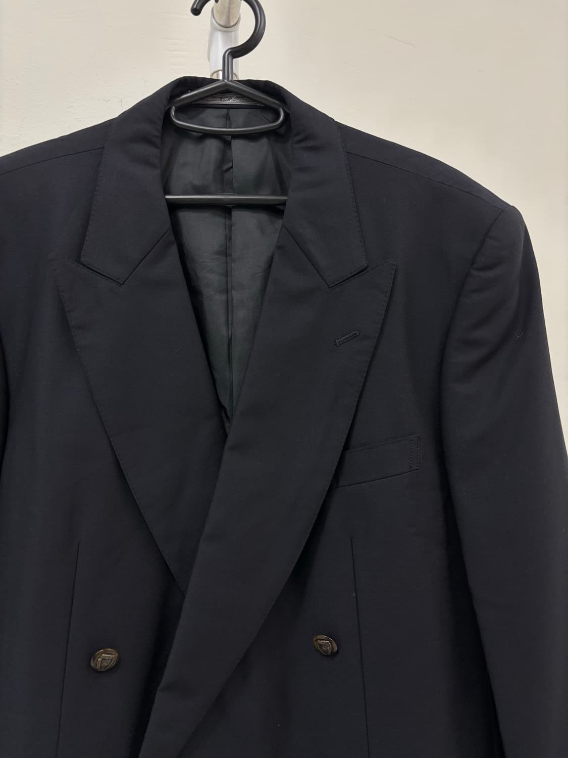 빈티지 네이비 블레이저 울 자켓 상품이미지5