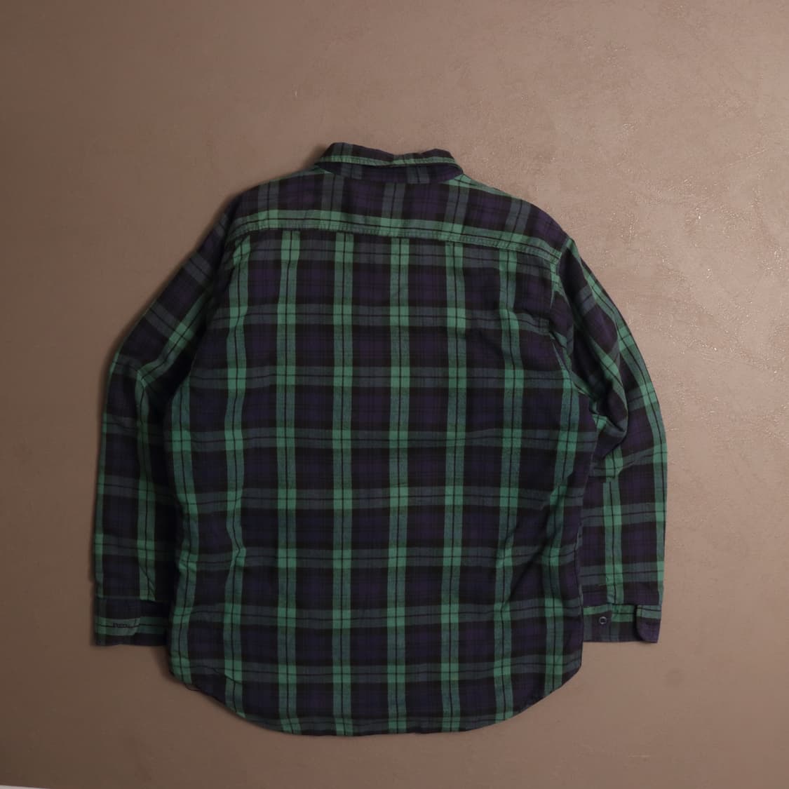 90's 엘엘빈 플란넬 체크 누빔자켓 A1573 상품이미지8