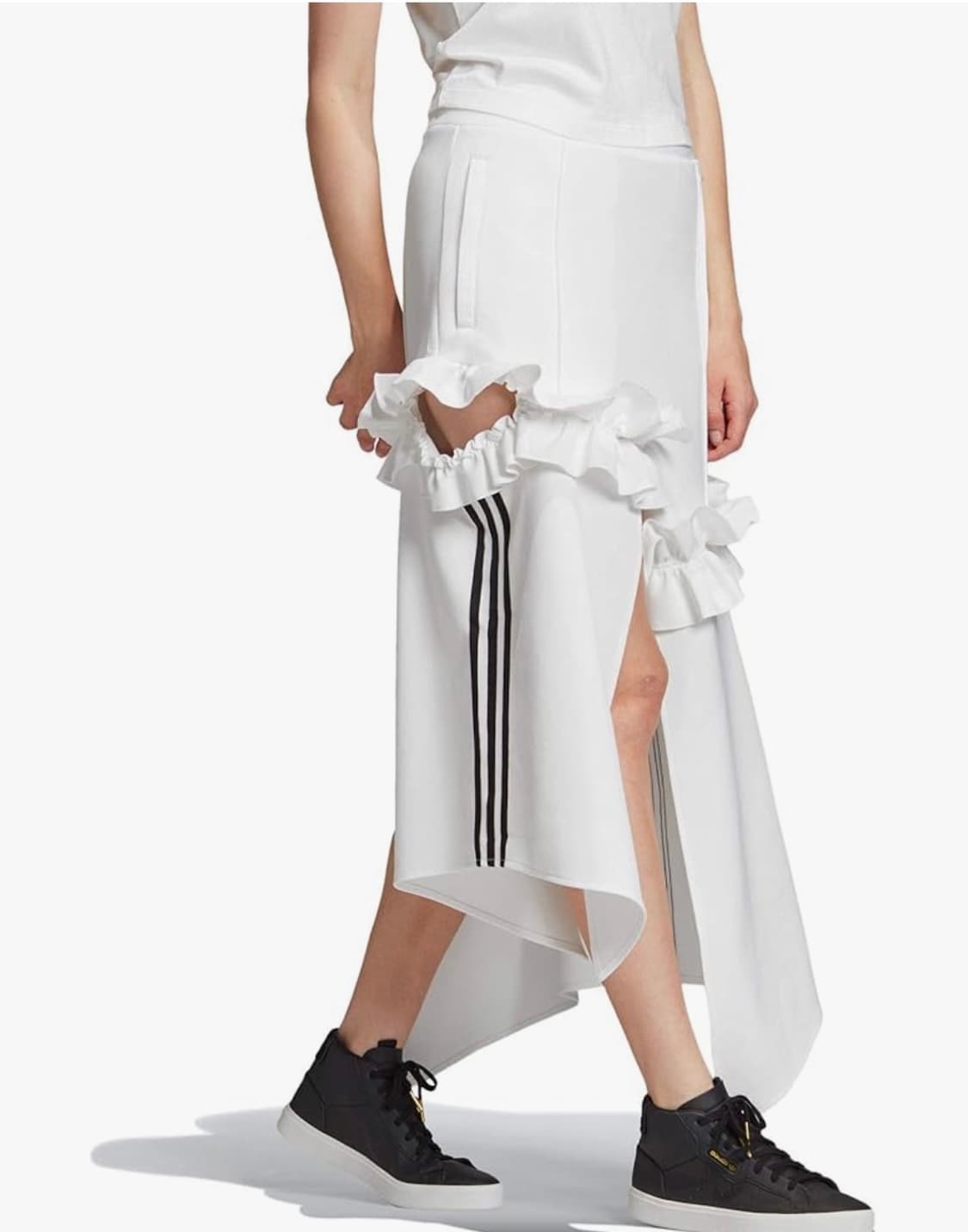 아디다스 제이쿠 콜라보 프릴 스커트 XS 상품이미지6