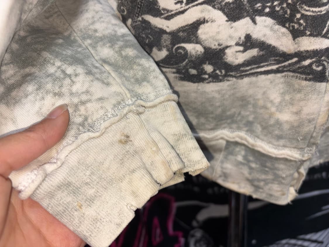 일본 빈티지 펑크 고딕 후드집업 상품이미지5