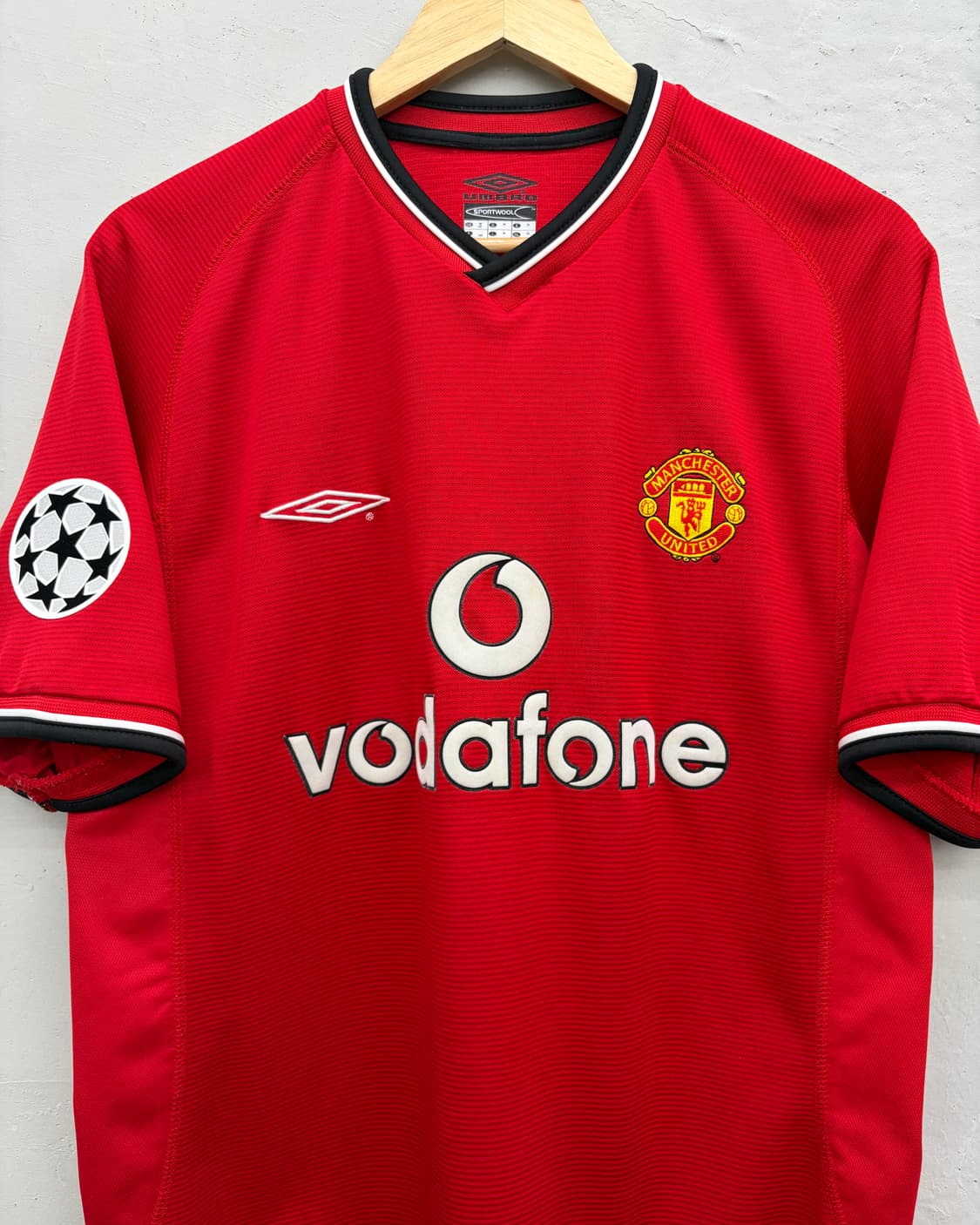 엄브로 00-02 맨체스터 유나이티드 홈 챔스킷 데이비드 베컴 상품이미지5