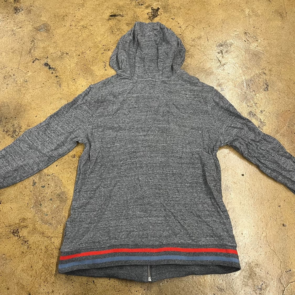 [정품/M] A.P.C. 그레이 후드 집업 b10 상품이미지4