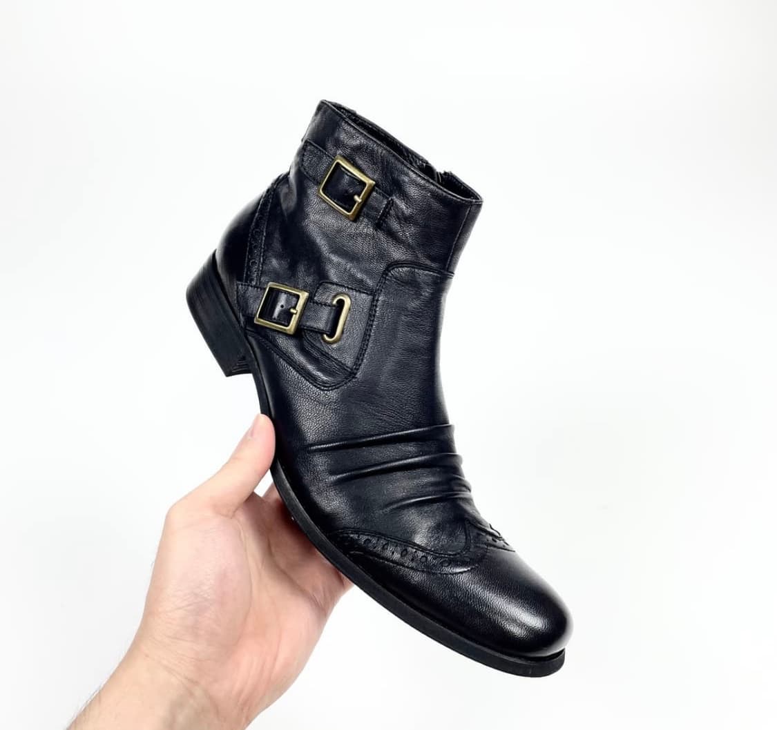 훕데두 주름가공 부츠 상품이미지5