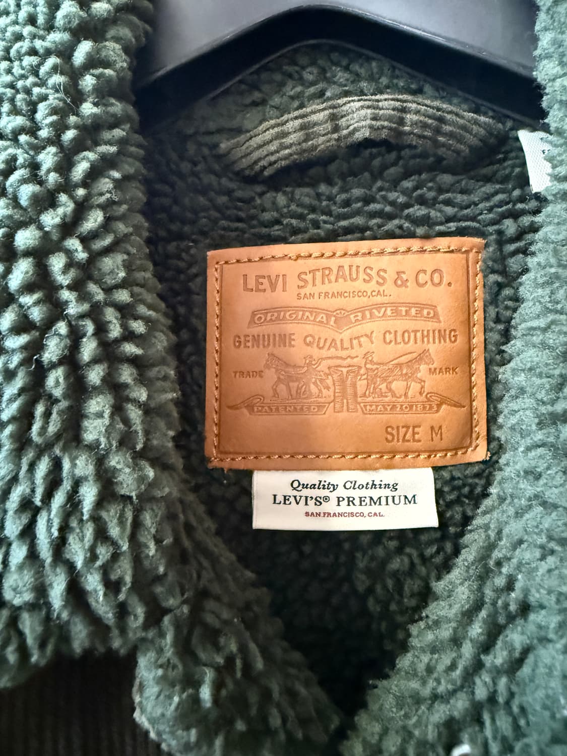 리바이스 코듀로이 쉐르파 플리스 자켓 상품이미지3