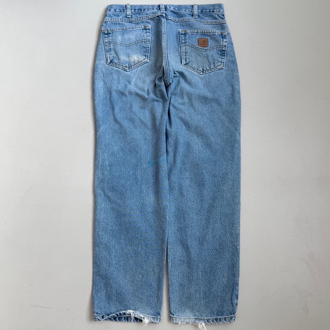 칼하트 OG 가죽패치 워크 데님팬츠 상품이미지3