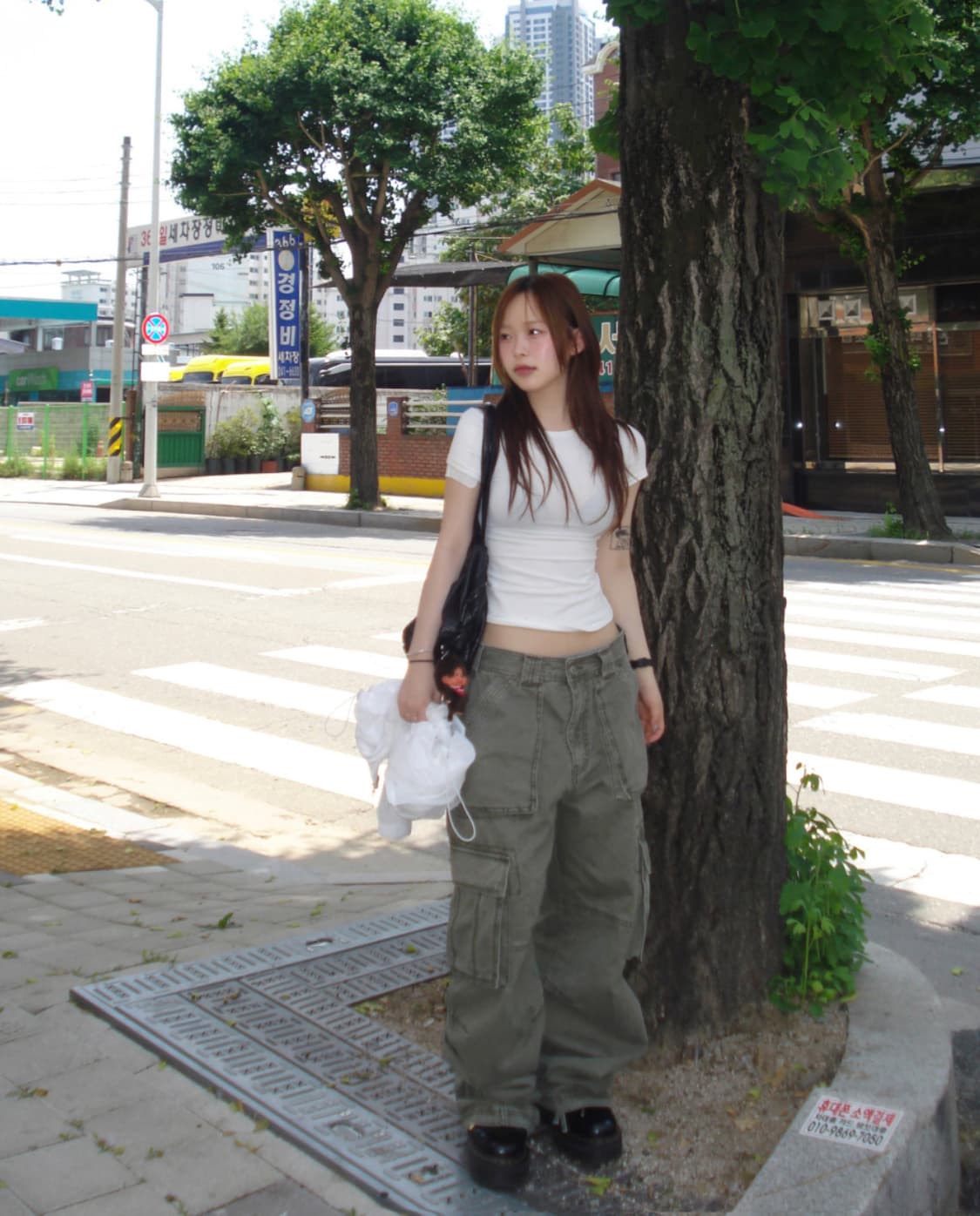 아워캐비넷 move washing cargo pants 상품이미지2