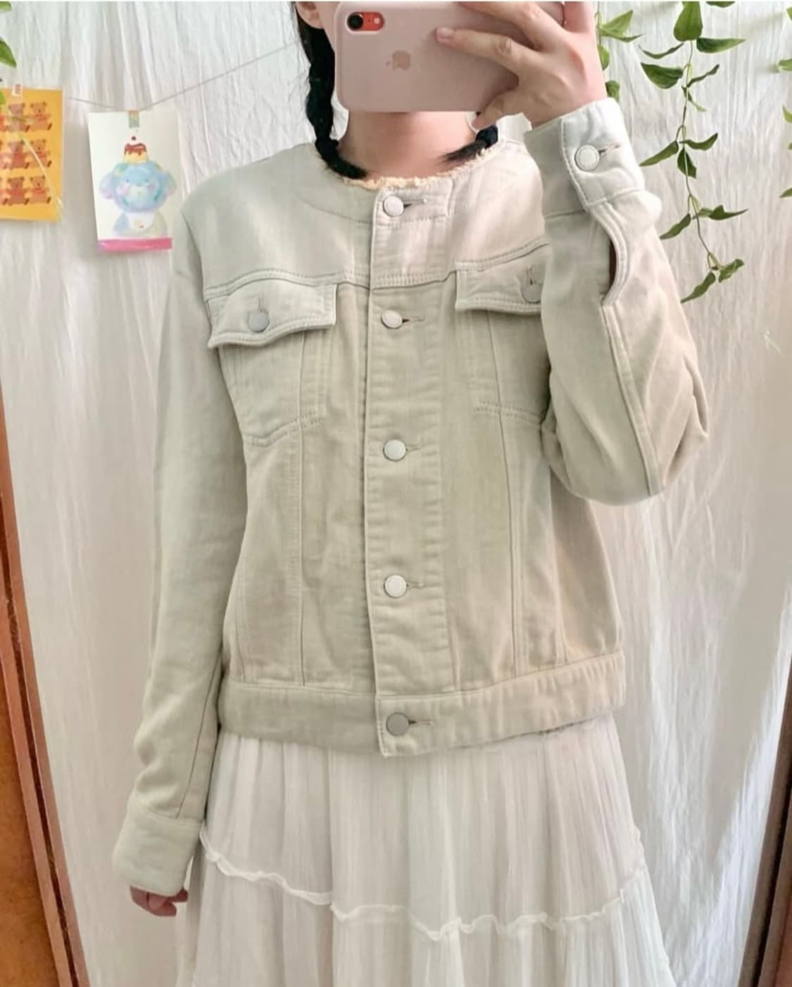 면 데님 자켓 상품이미지2