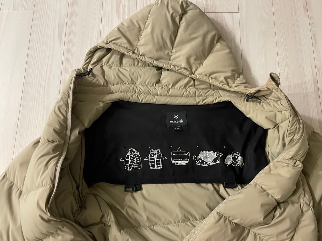 스노우피크 재팬 다운 패딩 상품이미지4