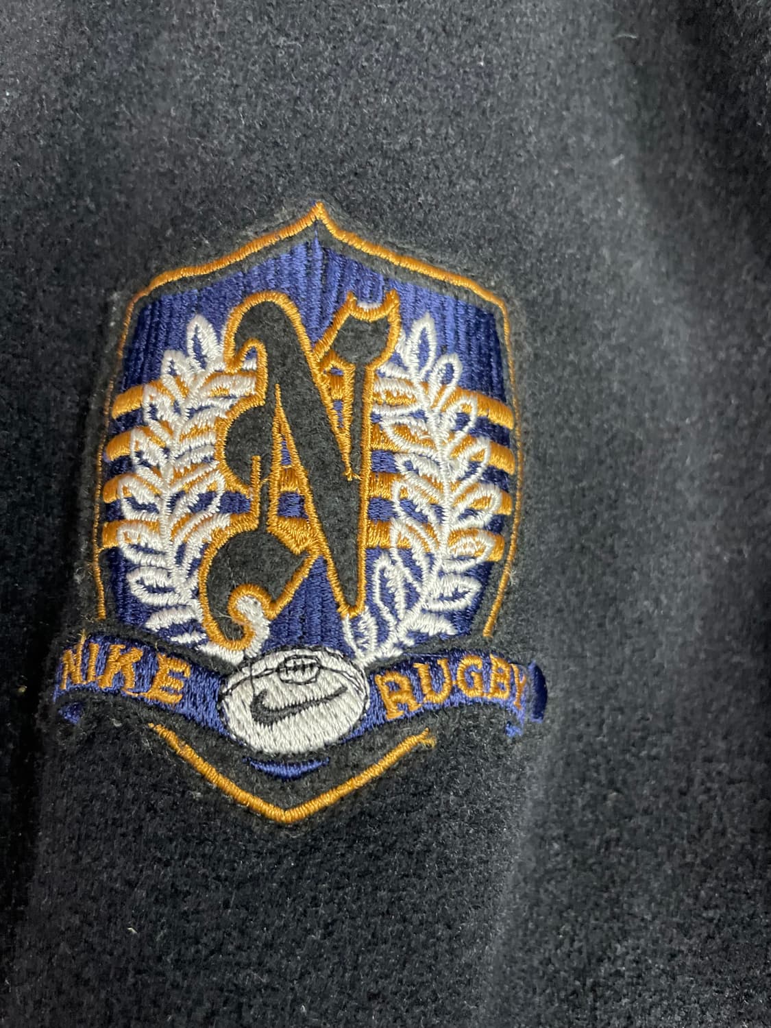 90s NIKE RUGBY 모직 바시티 상품이미지2