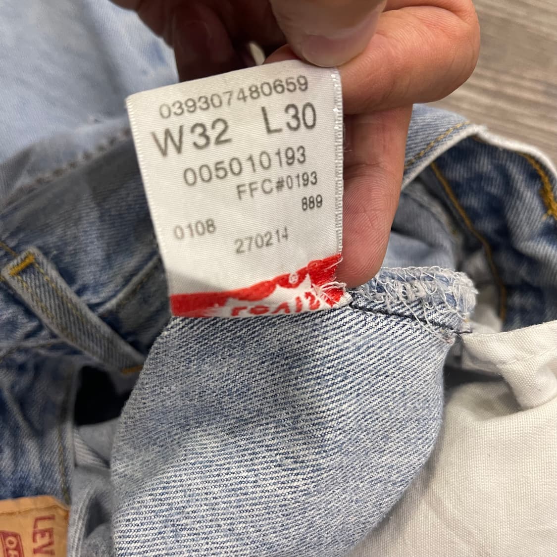 빈티지 리바이스 팬츠 w32l30 상품이미지7