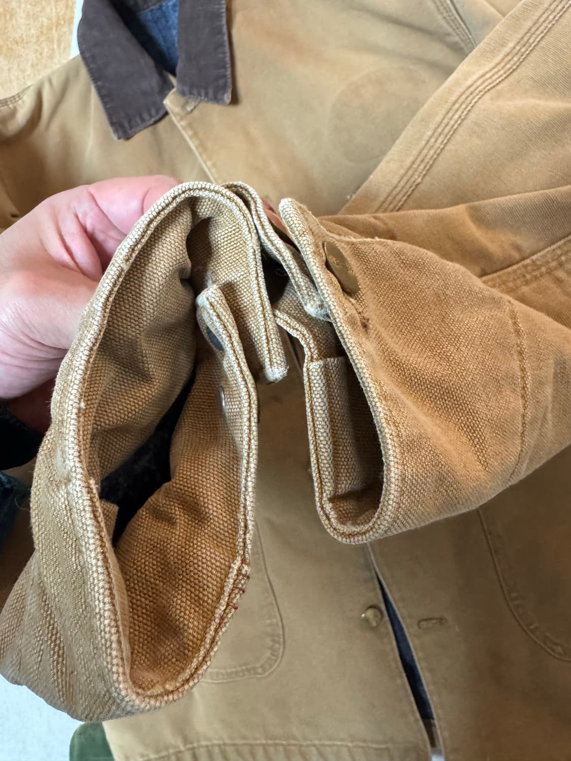 빈티지 칼하트 초어 코트 chore 자켓 상품이미지5