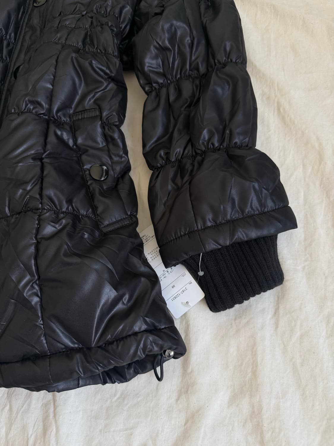 블랙 락시크 펑크 펑투케 패딩 상품이미지7