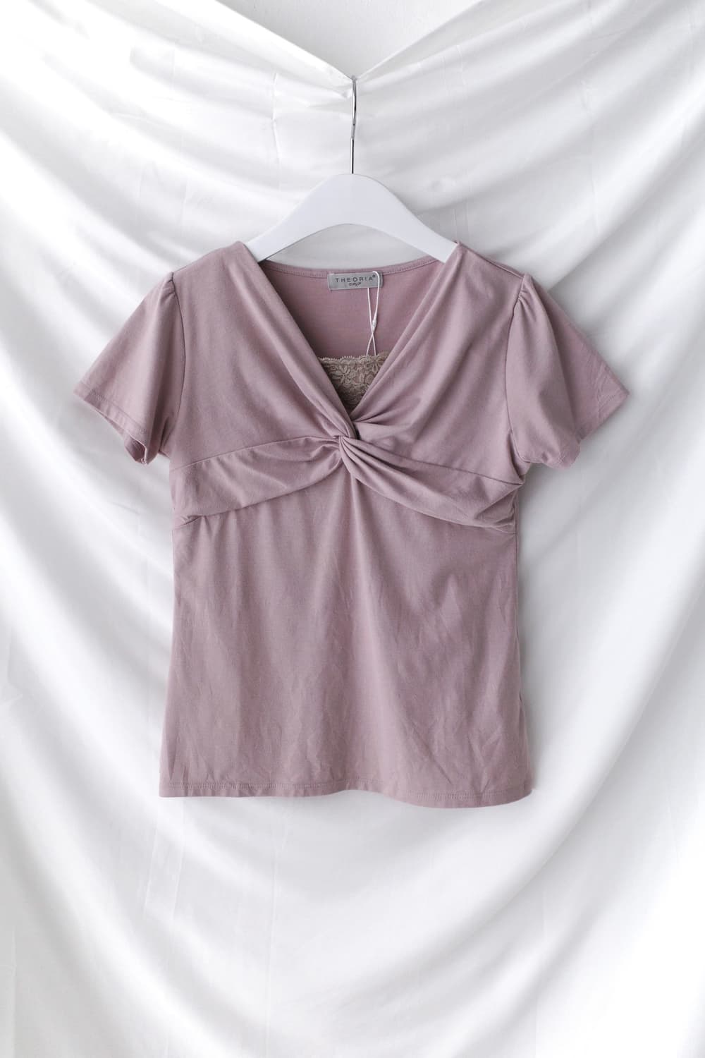 lace twist half T  상품이미지1