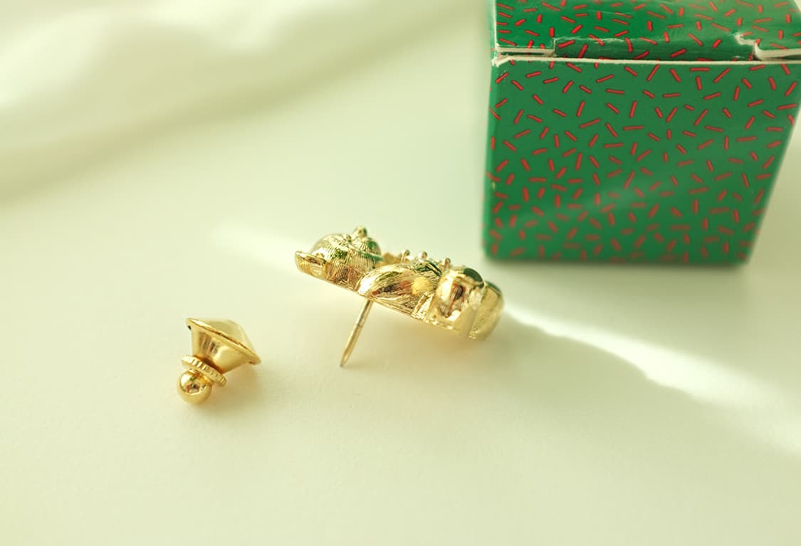 1990년대 Avon 크리스마스 테디베어 빈티지 브로치 상품이미지6