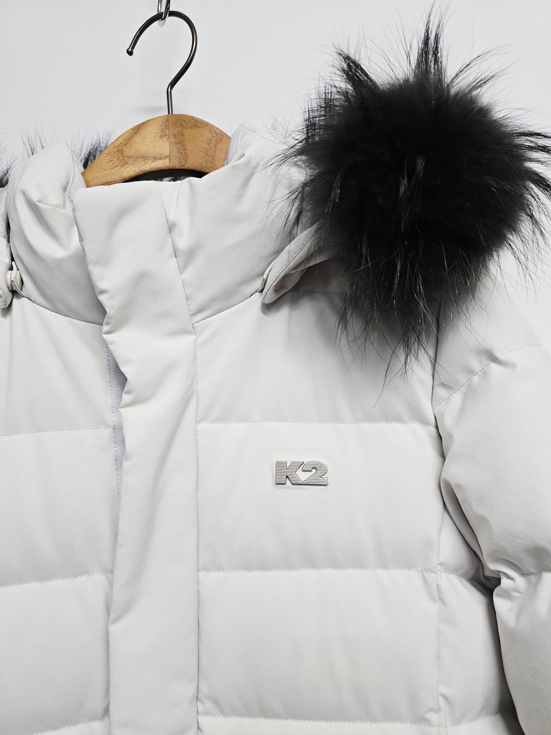 K2 여성 롱패딩  퍼 후드 상품이미지2