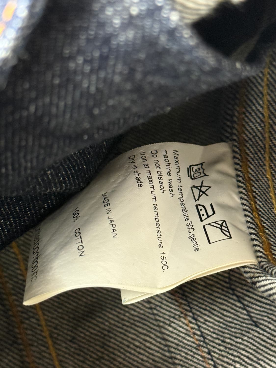 United Bamboo 스티치 데님 자켓 상품이미지3