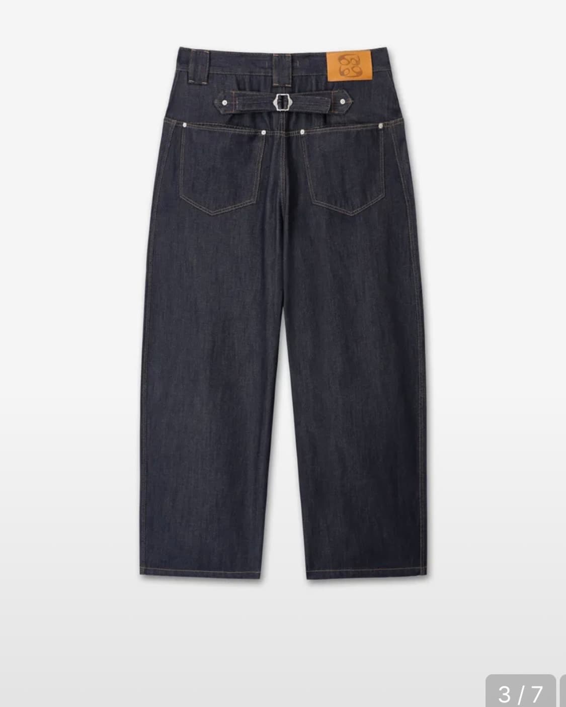 [9999xHeoYool] Technical Curved Denim 상품이미지3