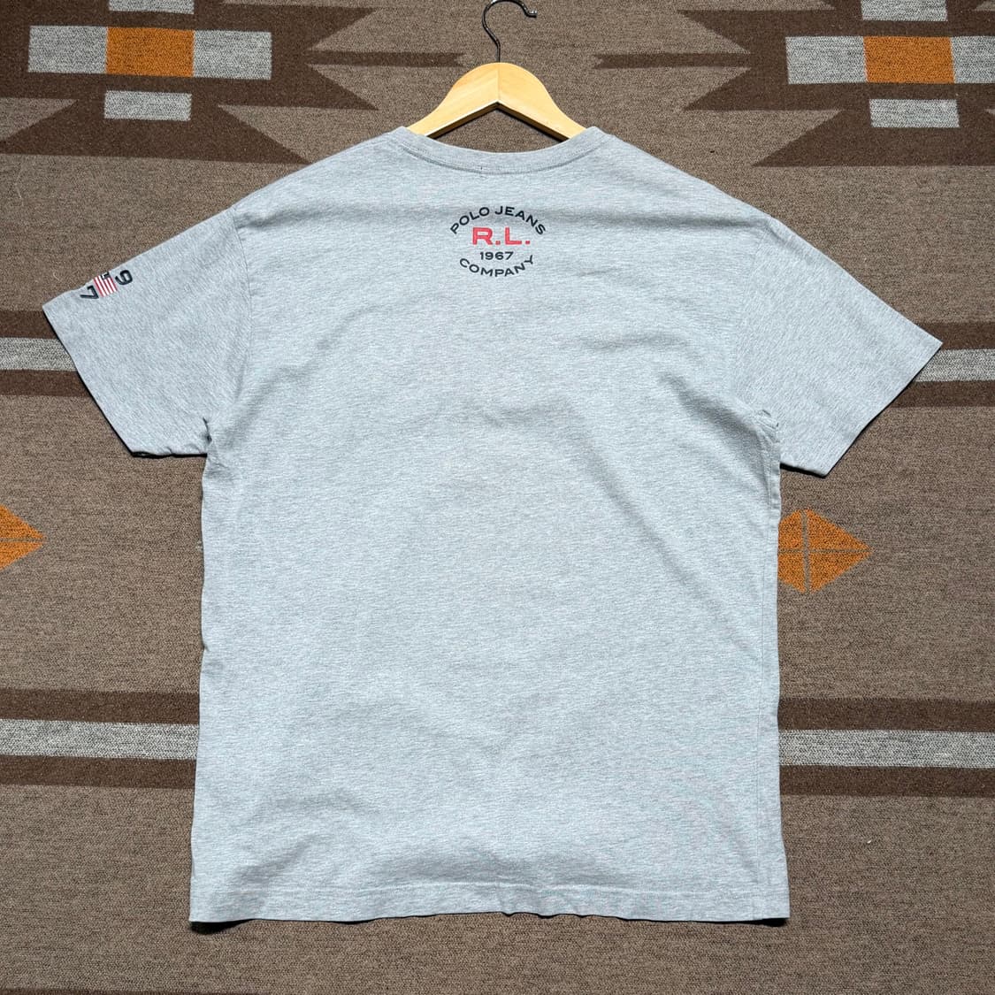 폴로 진스 랄프로렌 00s 반팔 L 성조기 상품이미지6