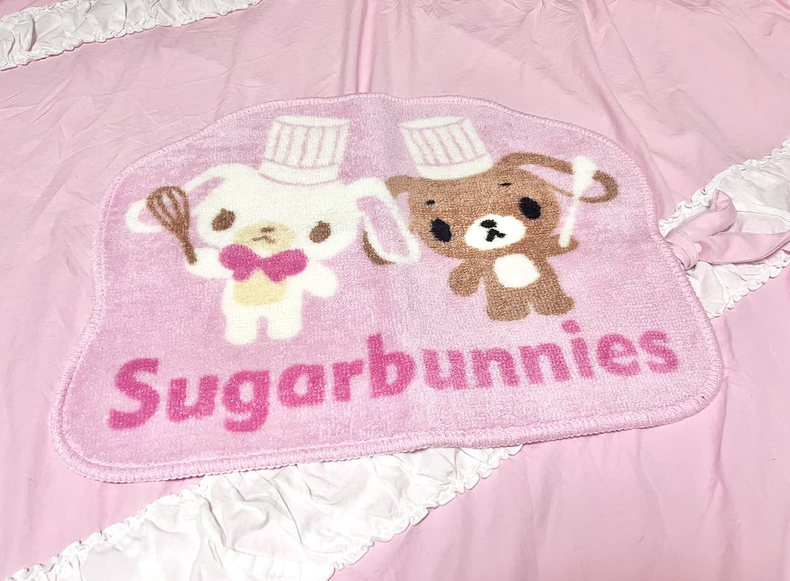 고전 산리오 슈가바니즈 매트 러그 갸루 방꾸 상품이미지2