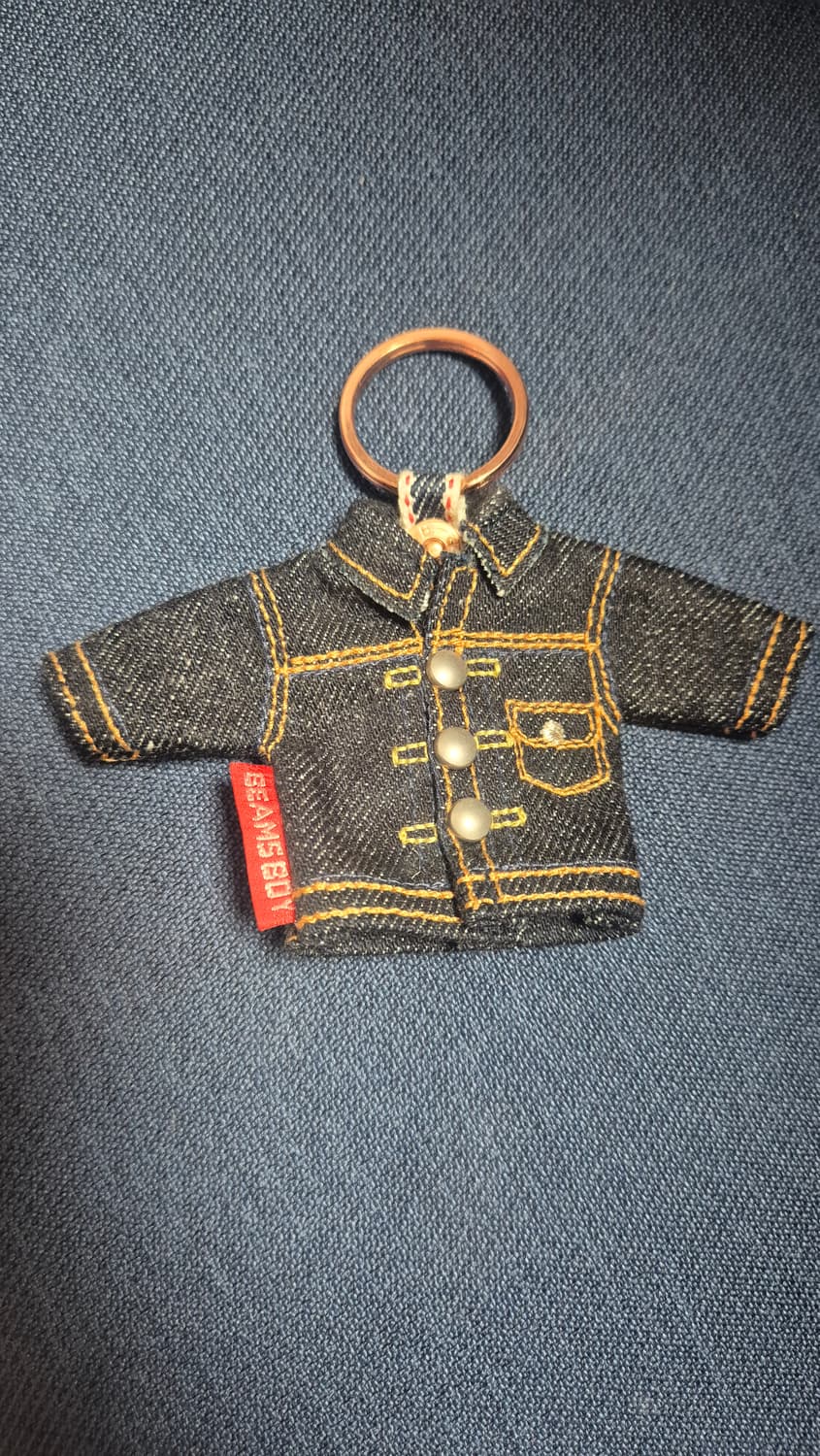 빔즈보이 데님 청자켓 키링 새상품 상품이미지1